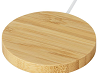 Atra 10W bamboo magnetic wireless charging pad