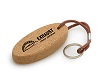 Oval Cork Keyring Oval Cork Keyring