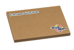Kraft Paper Sticky Notes 84x75mm (Glue Long Edge) Kraft Paper Sticky Notes 84x75mm (Glue Long Edge)