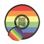 Rainbow Foldable Flying Disk Rainbow Foldable Flying Disk
