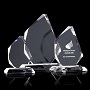 Small optical crystal trophy prism Small optical crystal trophy prism