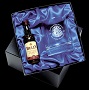 Whisky glass and miniature whisky set Whisky glass and miniature whisky set